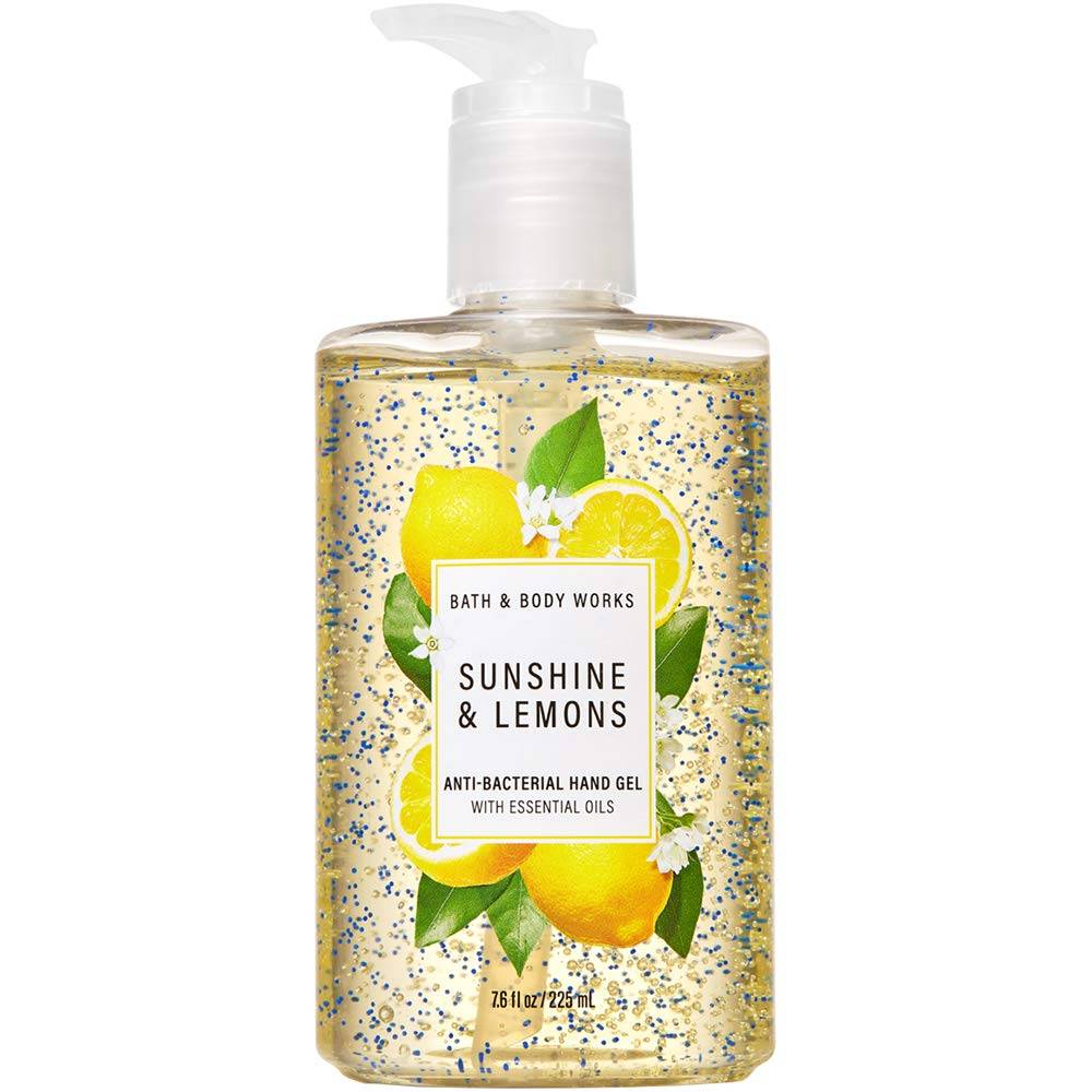 Gel desinfectante para mãos Bath & Body Works, Sunshine & Lemons