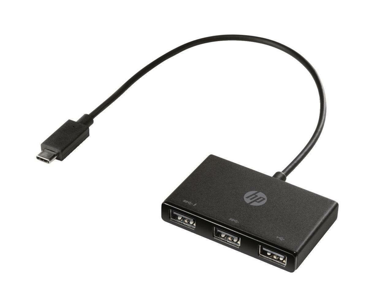 HP HUB USB-C PARA 3xUSB-A - 3 Portas