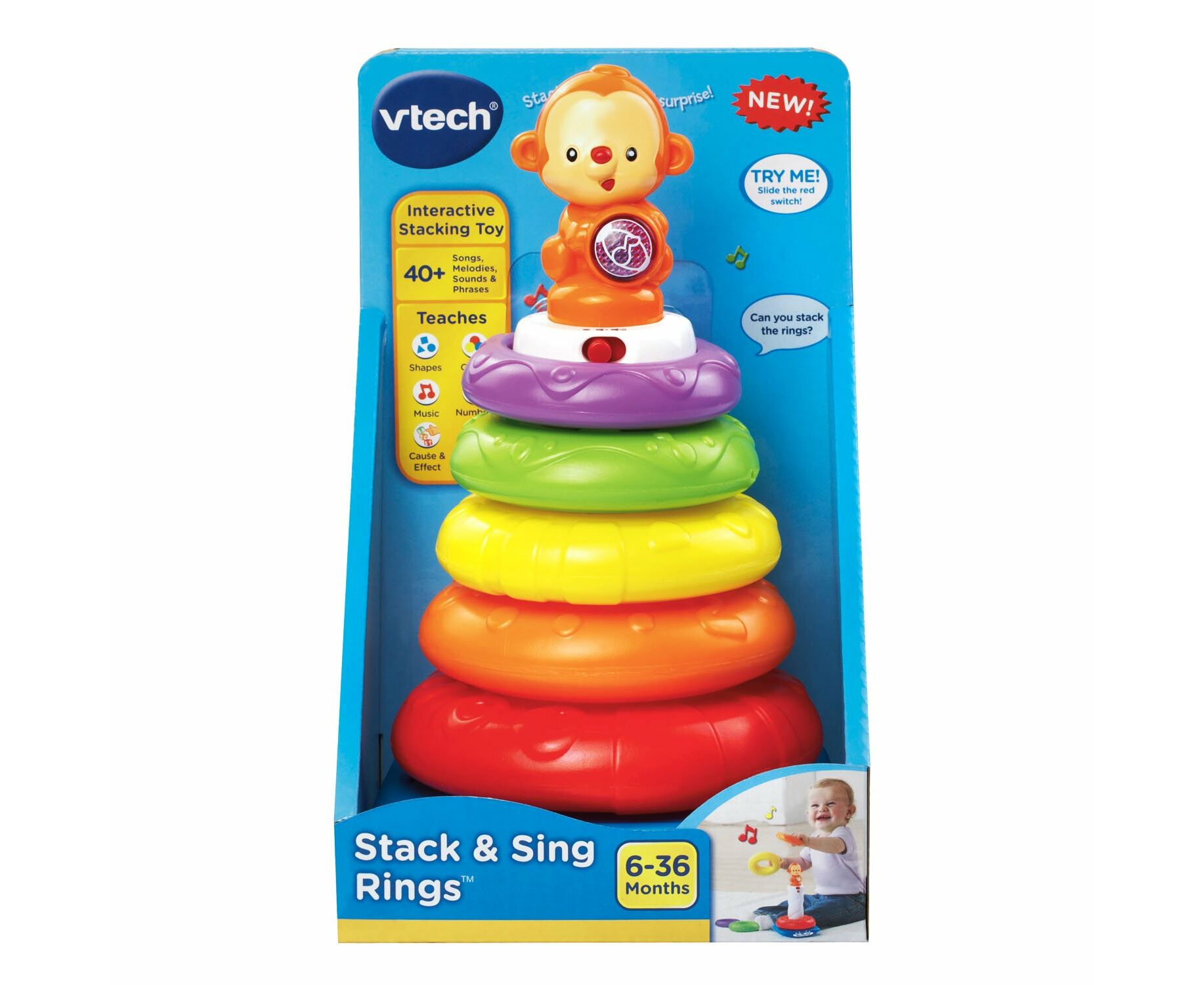 VTech Baby Stack e anéis Discover