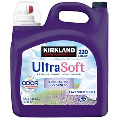 Kirkland Ultra Soft Lavander fabric conditioner, 220 loads