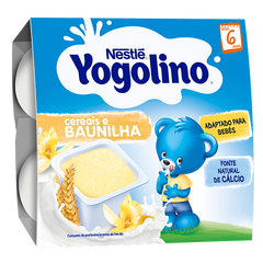 Nestle Iogolino Cereais e Baunilha 4X100G