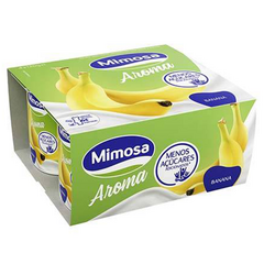 Iogurte Mimosa Aroma Banana (4x125g)