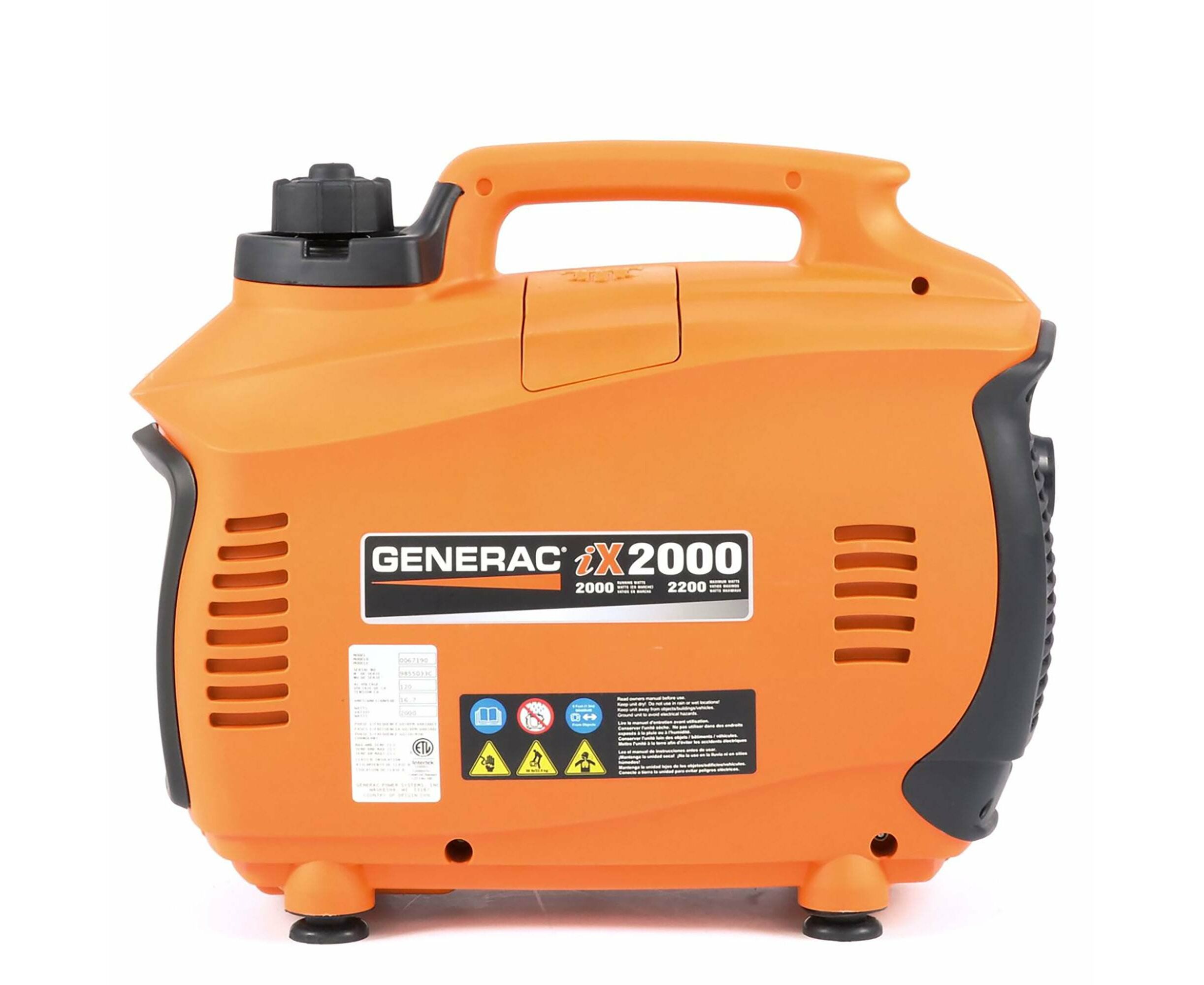 Gerador Inversor Portátil Generac IX 2000 W
