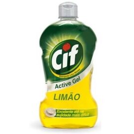 Detergente para Loiça - CIF -  Active Gel Limão 450ml