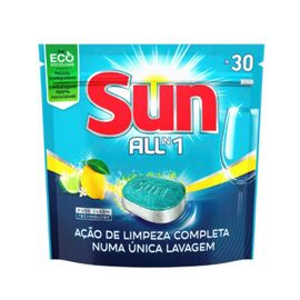 Detergente Maquina Loiça - Nature - Sun Tabs All-In-One (30 Pastilhas)