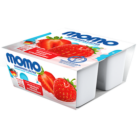 Iogurte Momo - Morango 100GX4