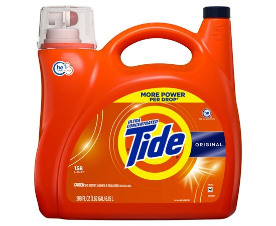 Detergente para roupa Tide, Original, 158 lavagens